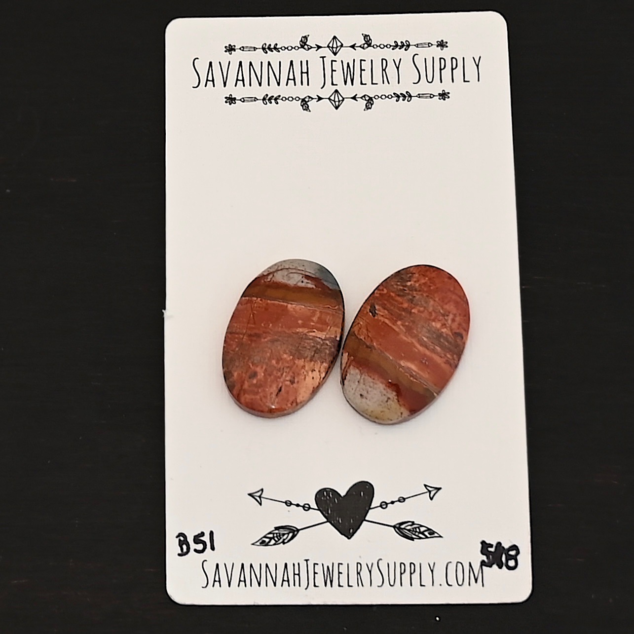 B51 Cherry Creek Jasper shown on business card