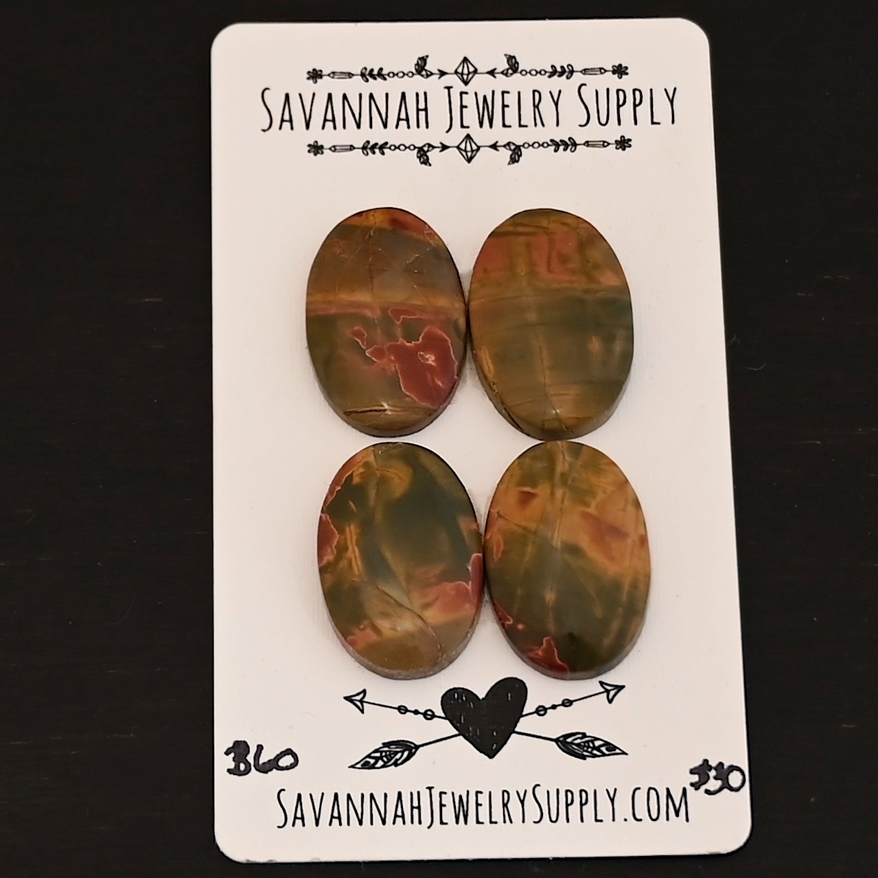 B60 Cherry Creek Jasper shown on business card