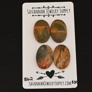 Cherry Creek Jasper Cabochon Parcel – B62
