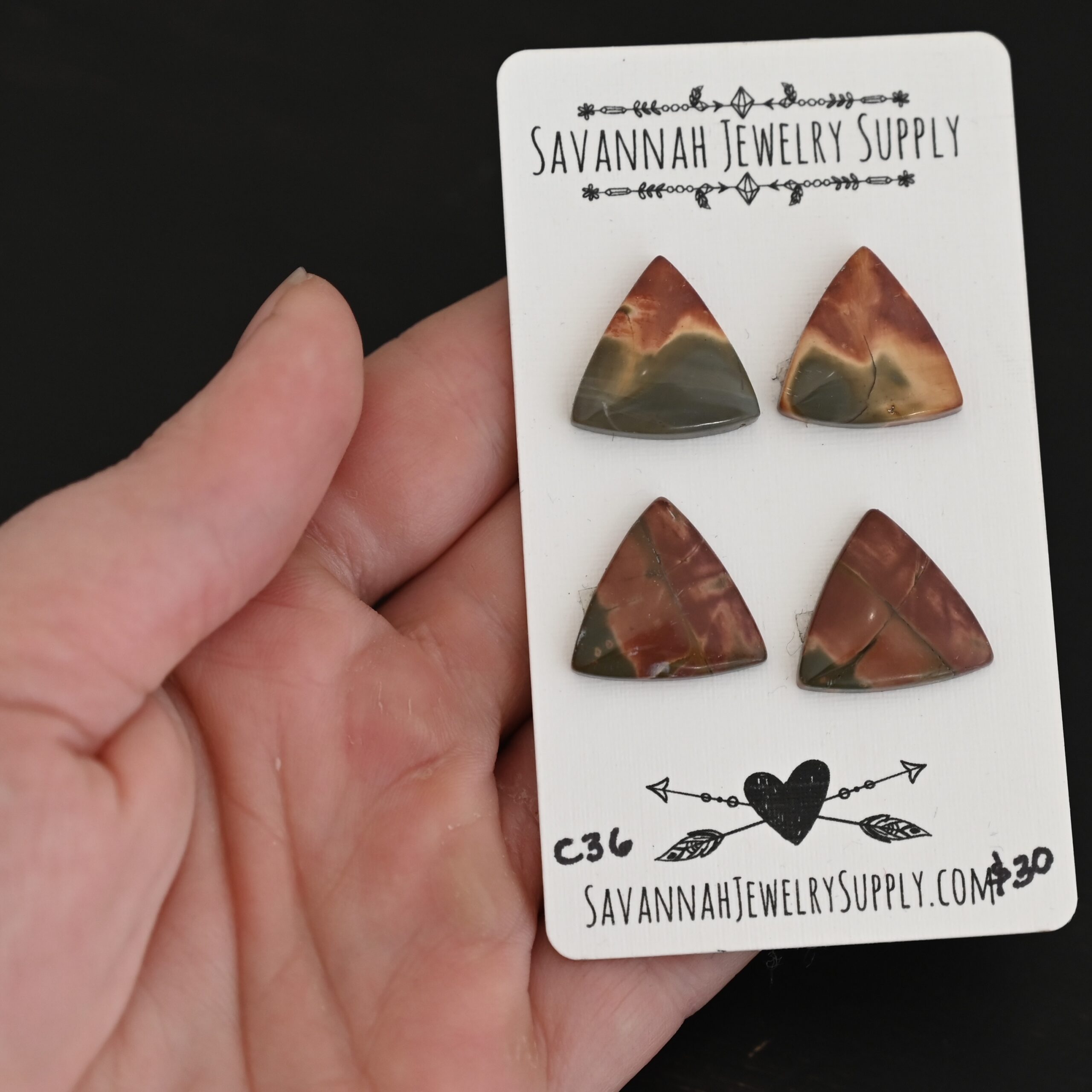 C36 Cherry Creek Jasper shown in hand