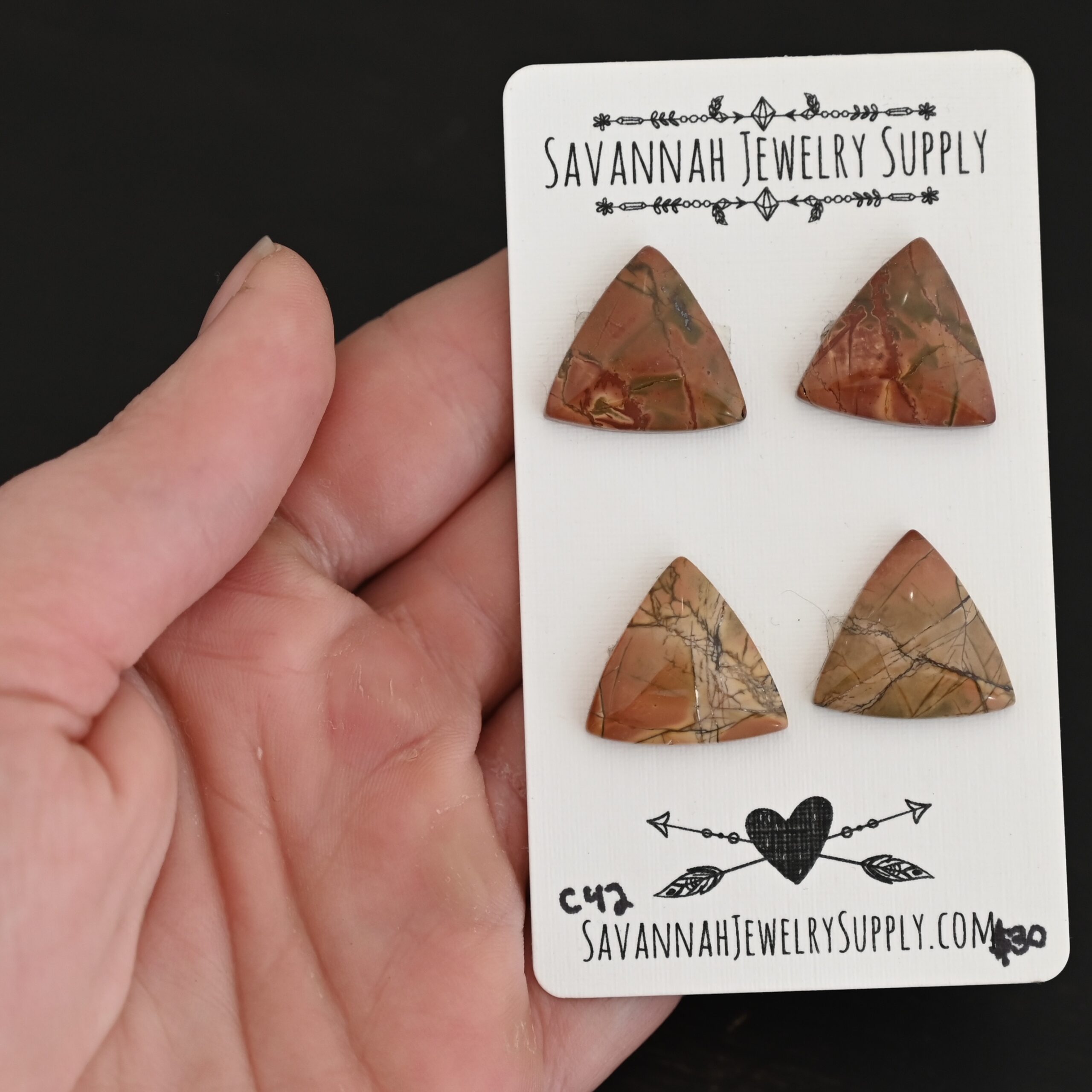 C42 Cherry Creek Jasper shown in hand