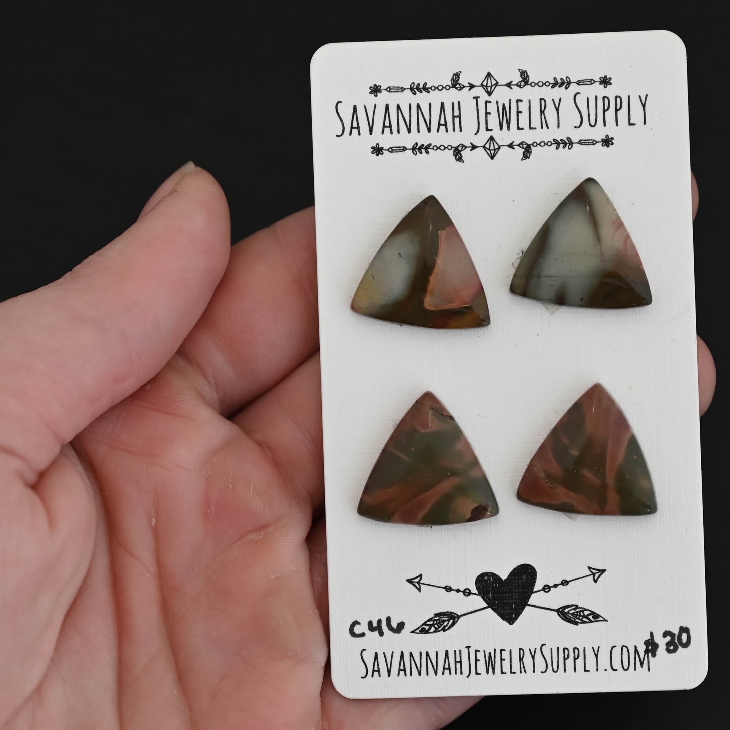 C46 Cherry Creek Jasper shown in hand