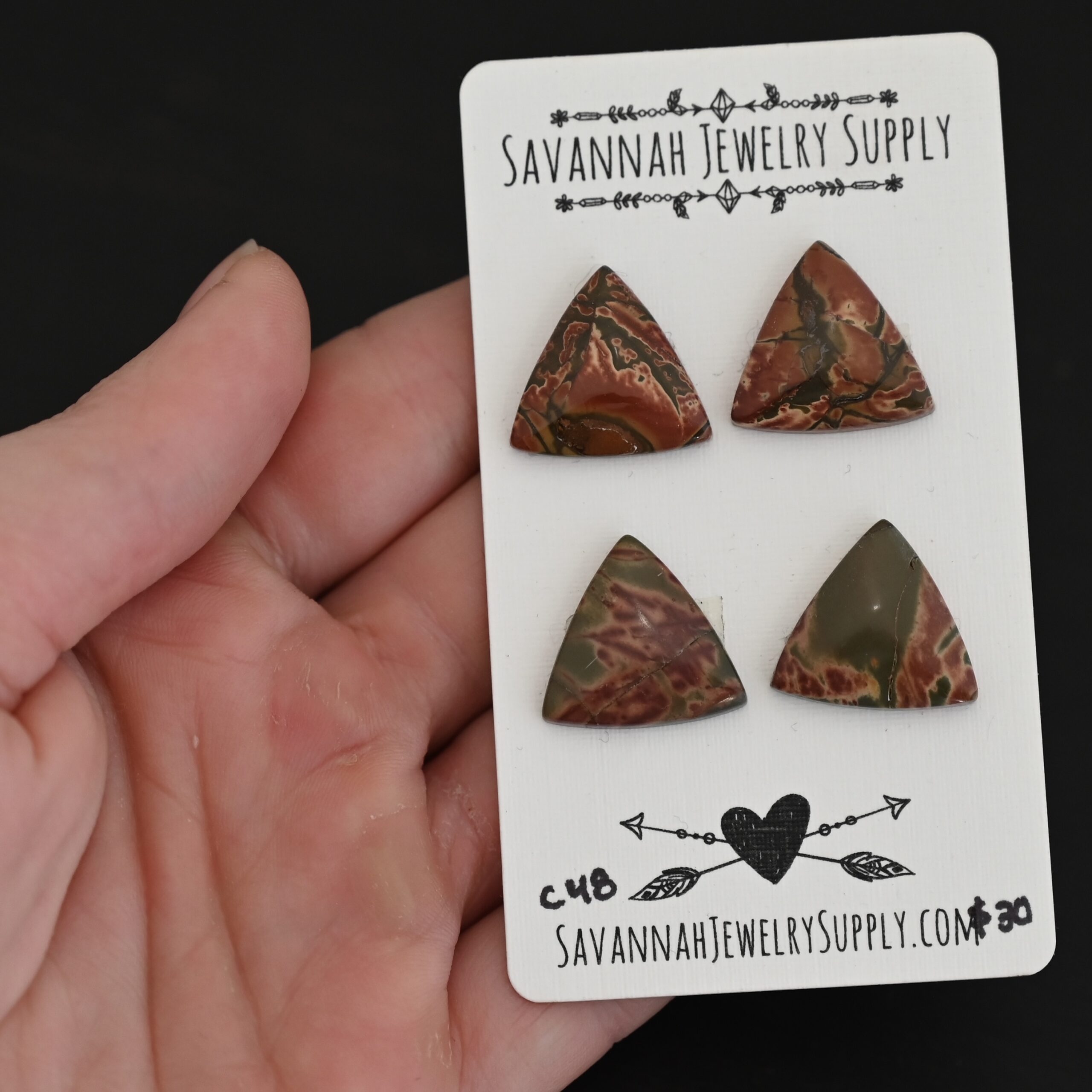 C48 Cherry Creek Jasper shown in hand