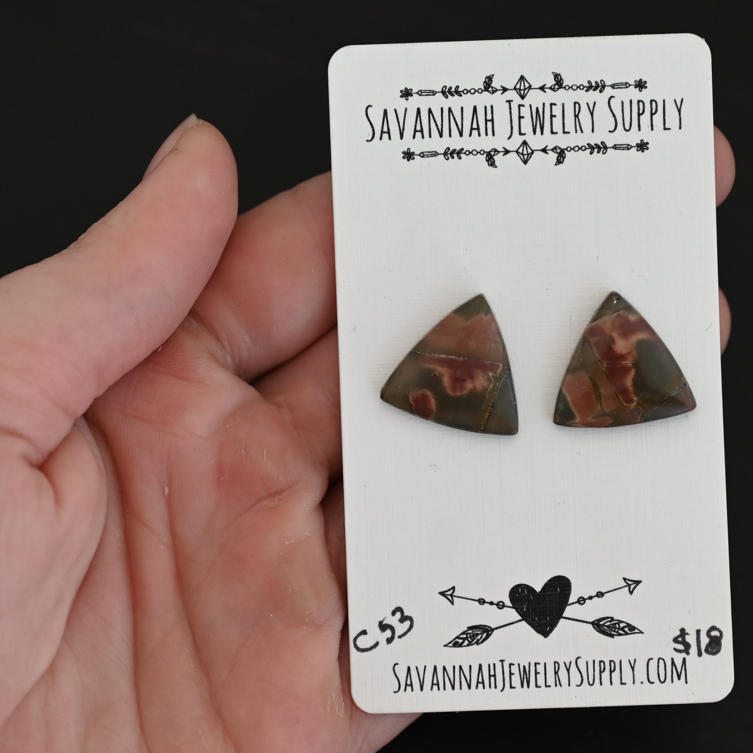 C53 Cherry Creek Jasper shown in hand