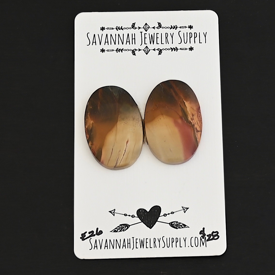 E26 Cherry Creek Jasper E26 Cherry Creek Jasper shown on business card