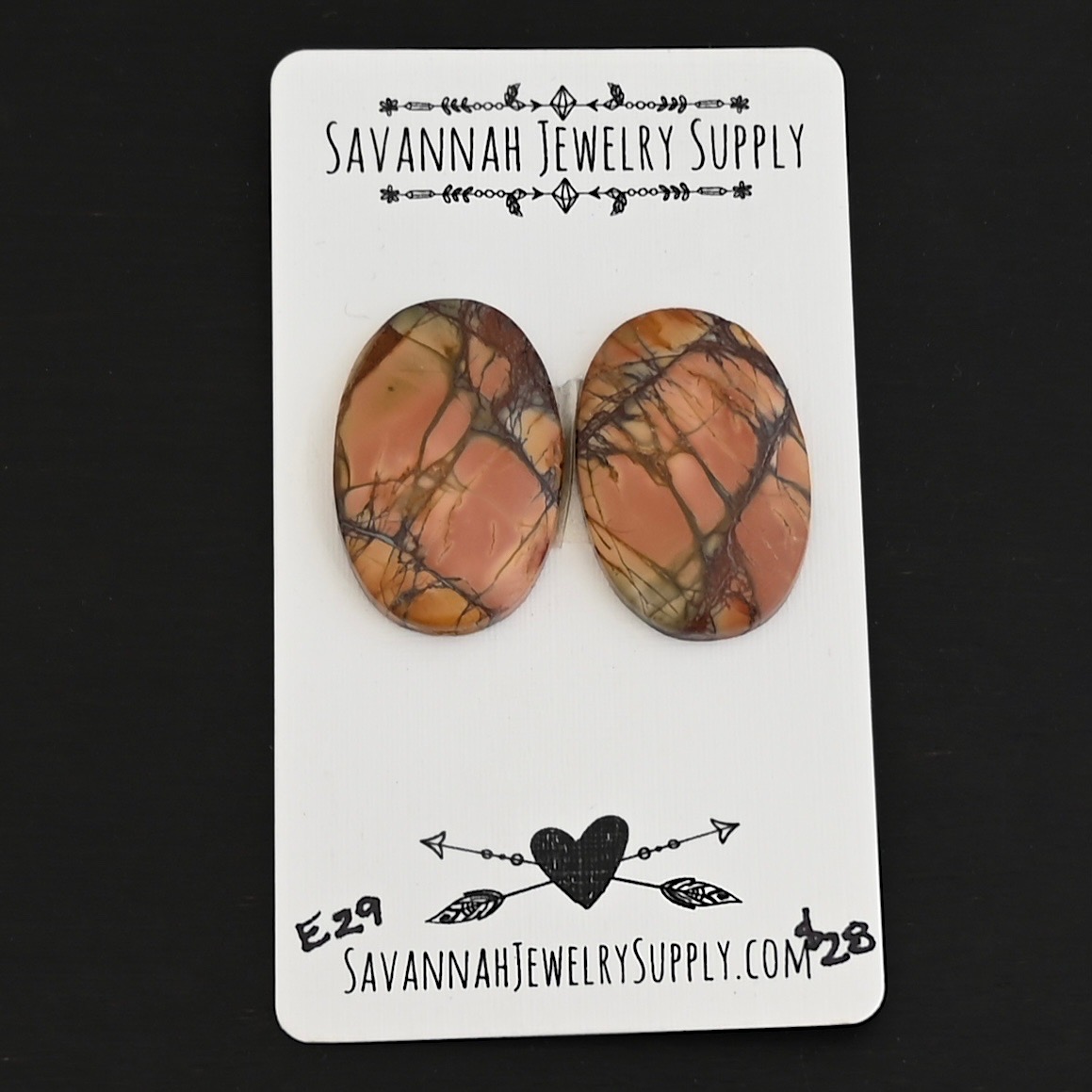 E29 Cherry Creek Jasper shown on business card