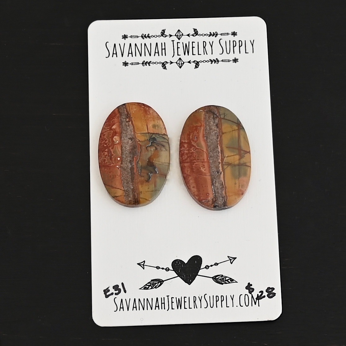 E31 Cherry Creek Jasper shown on business card