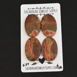 Cherry Creek Jasper Cabochon Parcel – E34