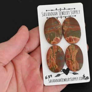 Cherry Creek Jasper Cabochon Parcel – E34