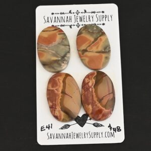 Cherry Creek Jasper Cabochon Parcel – E41