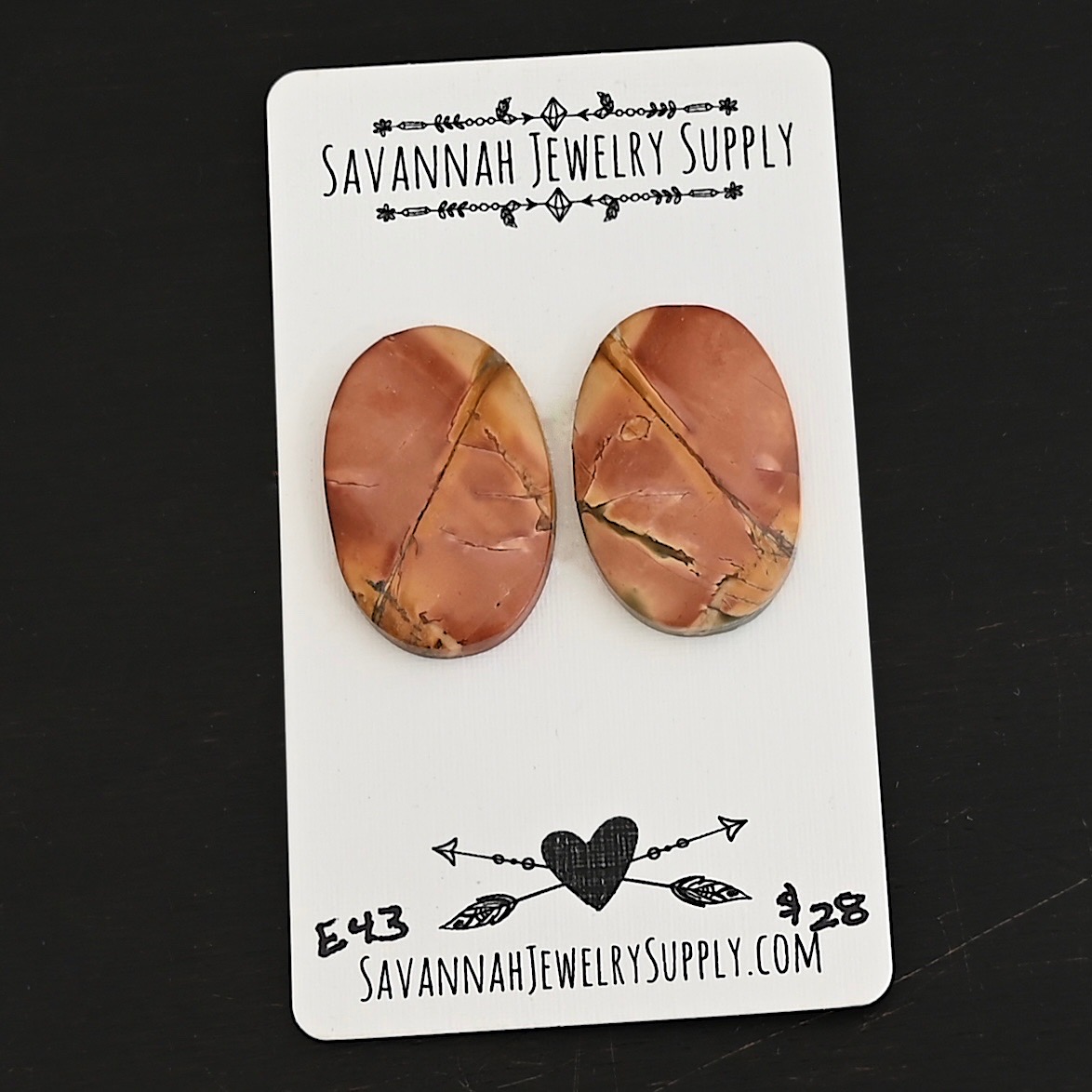 E43 Cherry Creek Jasper shown on business card