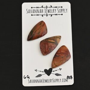 Cherry Creek Jasper Cabochon Parcel – 6G