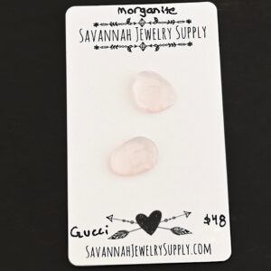 Rose Cut Morganite Cabochons – Gucci