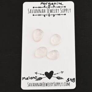 Rose Cut Morganite Cabochons – Malono