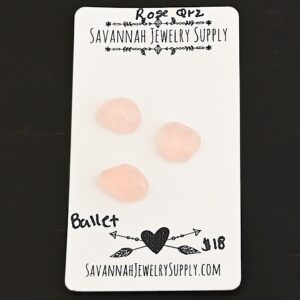 Rose Cut Rose Quartz Cabochons – Ballet