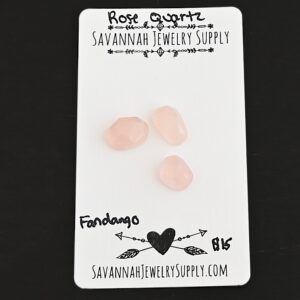 Rose Cut Rose Quartz Cabochons – Fandango