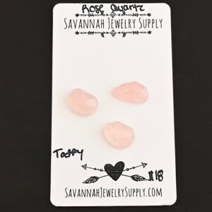 Rose Cut Rose Quartz Cabochons – Taffy
