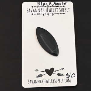 Black Agate Cabochon Parcel
