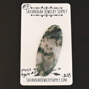 Moss Agate Cabochon Parcel #2