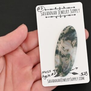 Moss Agate Cabochon Parcel #2
