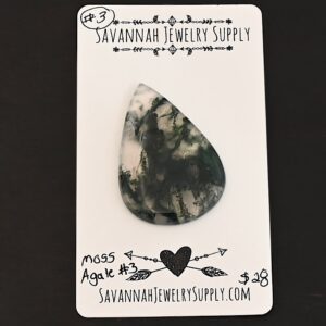 Moss Agate Cabochon Parcel #3
