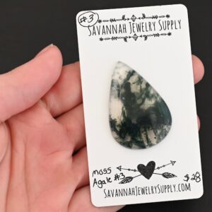 Moss Agate Cabochon Parcel #3