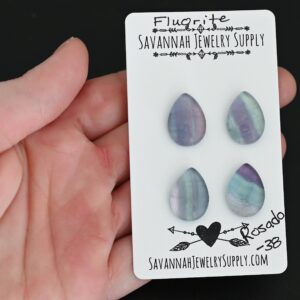 Fluorite Cabochon Parcel – Rosado