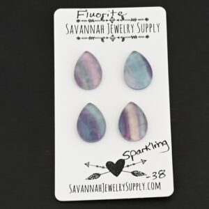Fluorite Cabochon Parcel – Sparkling