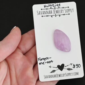 Kunzite Cabochon Parcel – Forget-Me-Not