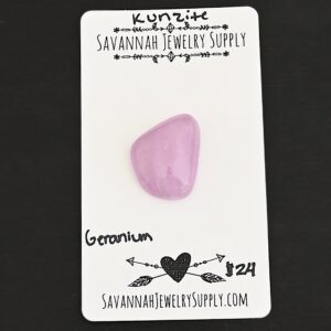 Kunzite Cabochon Parcel – Geranium