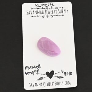 Kunzite Cabochon Parcel – Painted Tongue