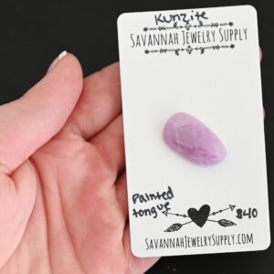Kunzite Cabochon Parcel – Painted Tongue