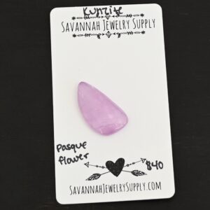 Kunzite Cabochon Parcel – Pasque Flower