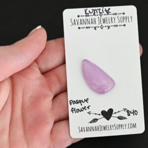 Kunzite Cabochon Parcel – Pasque Flower