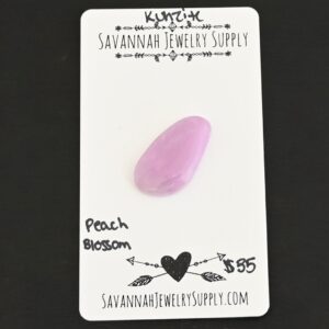 Kunzite Cabochon Parcel – Peach Blossom