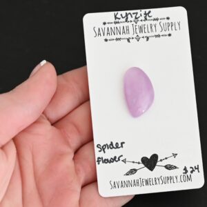 Kunzite Cabochon Parcel – Spider Flower