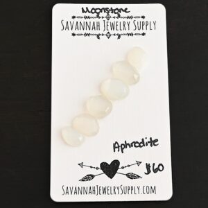 Rose Cut Moonstone Cabochons – Aphrodite