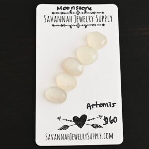Rose Cut Moonstone Cabochons – Artemis