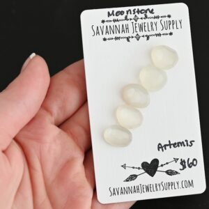 Rose Cut Moonstone Cabochons – Artemis