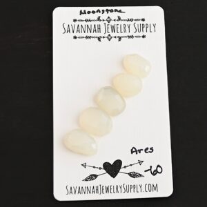 Rose Cut Moonstone Cabochons – Ares