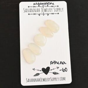 Rose Cut Moonstone Cabochons – Athena