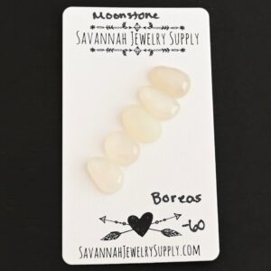 Rose Cut Moonstone Cabochons – Boreas