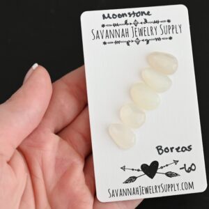 Rose Cut Moonstone Cabochons – Boreas