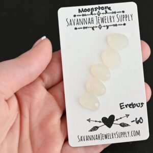 Rose Cut Moonstone Cabochons – Erebus