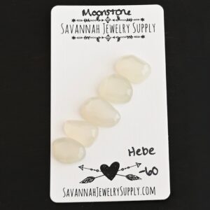 Rose Cut Moonstone Cabochons – Hebe