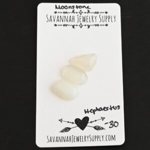 Rose Cut Moonstone Cabochons – Hephaestus