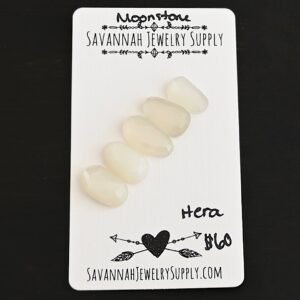 Rose Cut Moonstone Cabochons – Hera