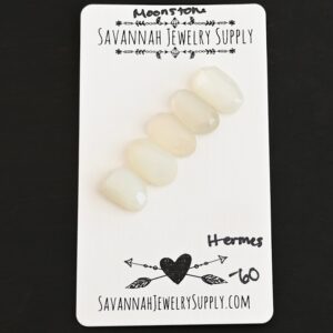 Rose Cut Moonstone Cabochons – Hermes