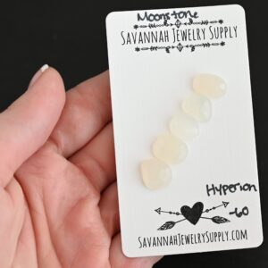 Rose Cut Moonstone Cabochons – Hyperion