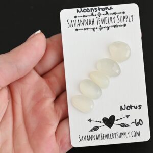 Rose Cut Moonstone Cabochons – Notus